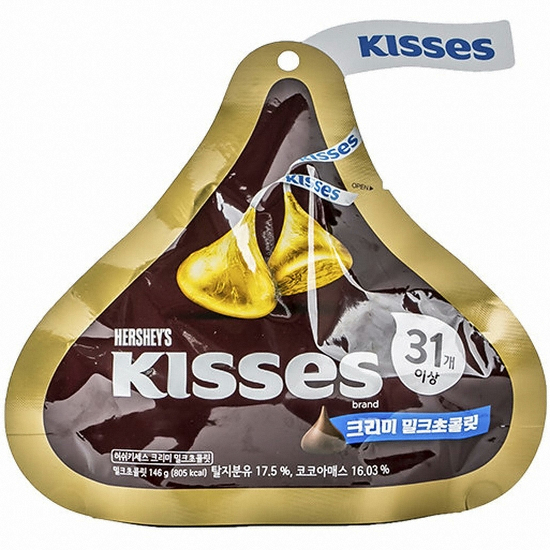 허쉬 키세스 크리미 밀크 146g (1개)_이미지