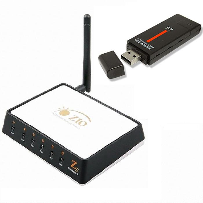 Bless ZIO Z11 공유기 패키지 (+ F7 USB 2.0 무선랜카드)_이미지