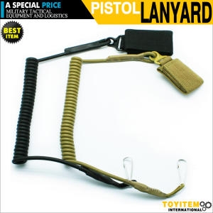 피스톨랜야드 핸드건랜야드 권총줄 lanyard 피탈방지_이미지