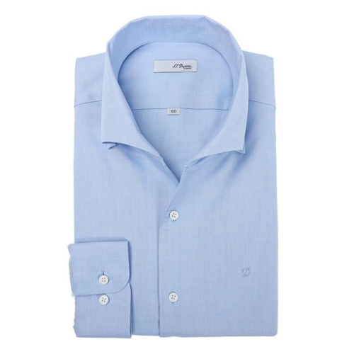 ST듀퐁 셔츠 25년도S/S 긴팔셔츠 슬림핏 SE5SM21LS309SB