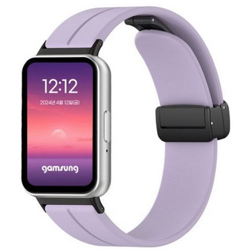 갤럭시 핏3 호환 감성핏 디버클 마그네틱 실리콘 스트랩 GF-FIT3-DS