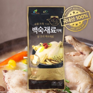 자연닮음 국산 삼계탕재료 백숙재료 한방티백 내몸가득 한약재 (100g,1개)_이미지