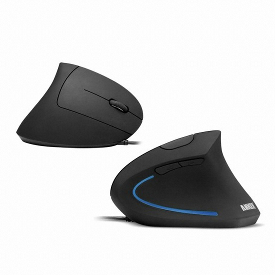 ANKER 버티컬 유선 인체공학 마우스