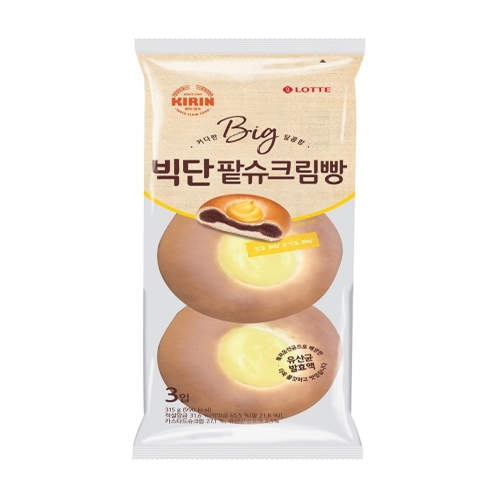 빅단팥 슈크림빵 315G