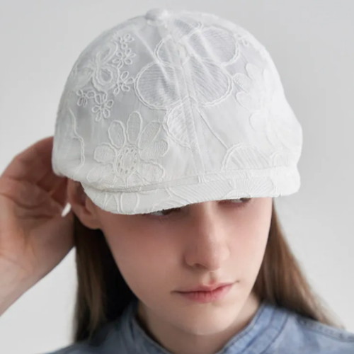 레이스 플라워 펀칭 헌팅캡 FM55AM100L