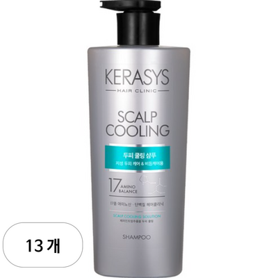 케라시스 두피 쿨링 단백질 샴푸 750ml (13개)_이미지