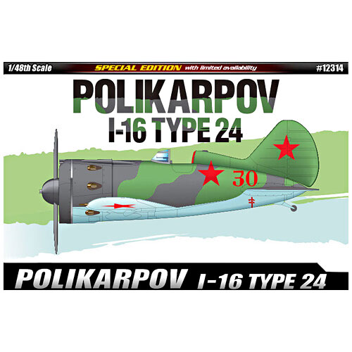 ��ī���̰��� 1/48 POLIKARPOV I-16 Type 24 12314
