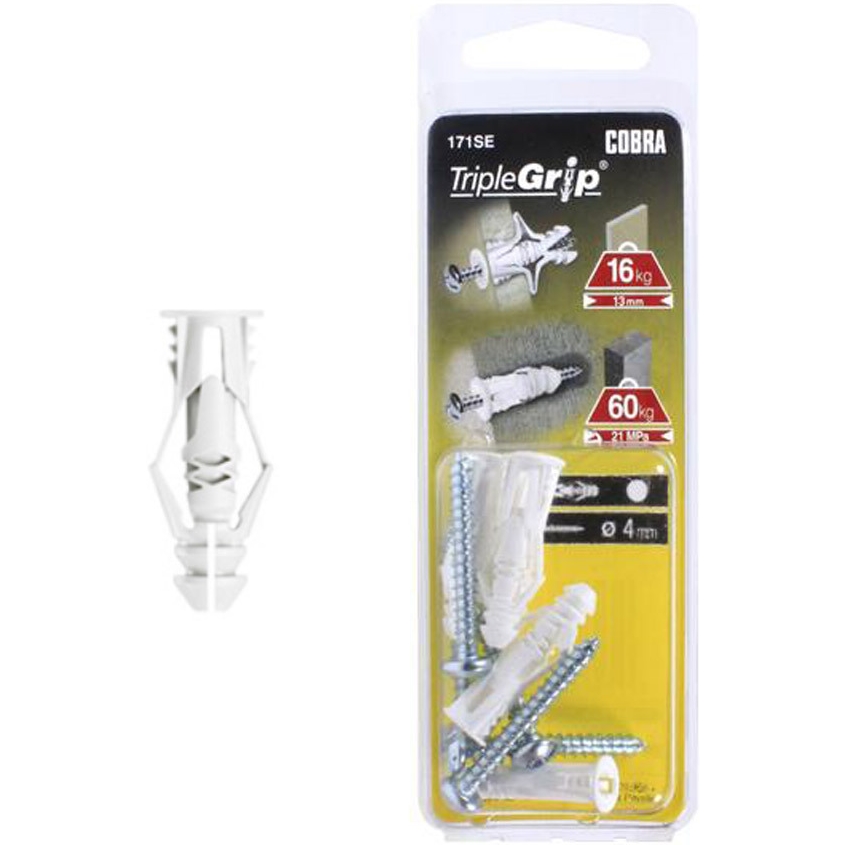 코브라 석고앙카 트리플그립 M4 171SE (5pcs)_이미지