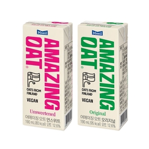 매일유업 어메이징 오트 오리지널 + 언스위트 190ml (24개)_이미지