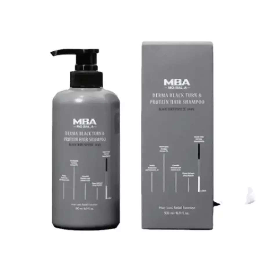 데이셀 모발아 블랙턴 앤 프로틴 샴푸 500ml (1개)_이미지