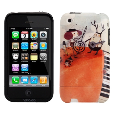 아이폰 3G/3GS Musician 아트 케이스