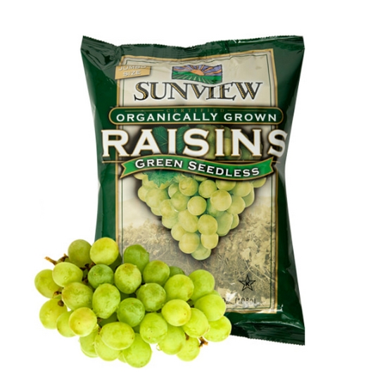 유기농 건청포도 스낵팩 198g