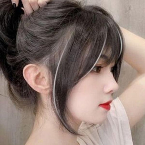 앞머리 탑피스 정수리 가발 붙임머리 W8DBABF