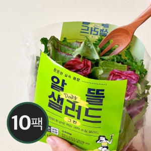 황금유자 1am 신선한 데일리 알뜰 샐러드 혼합 (10개)_이미지