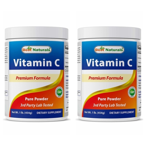 [불명] 베스트네츄럴스 비타민C 가루 파우더 분말 454g 2팩_이미지