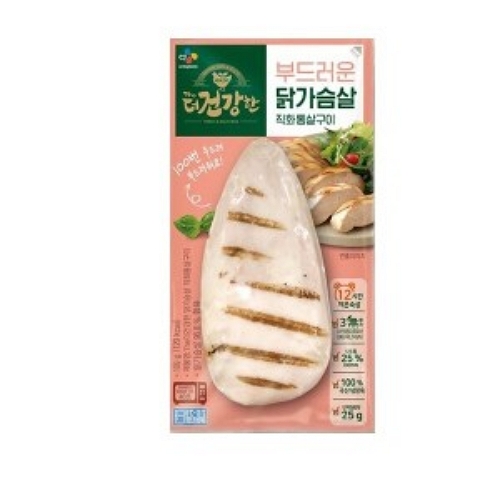CJ제일제당 The더건강한 닭가슴살 직화통살구이 100g