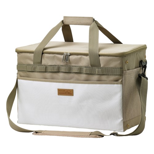 트래블러 아이스쿨러백 아이보리 브라운