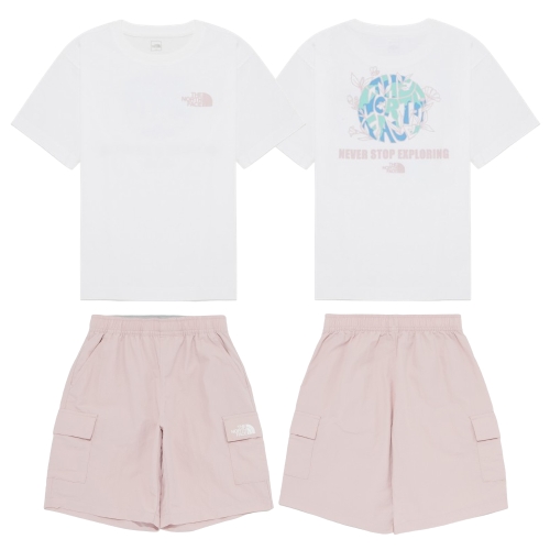 노스페이스키즈 익스플로러 크루 상하복 (NT7UR20U)