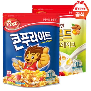 동서식품 포스트 아몬드 후레이크 620g + 콘푸라이트 600g