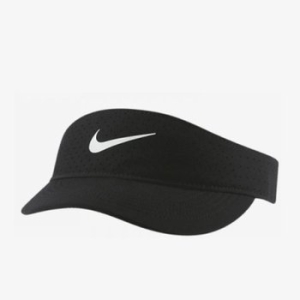  나이키 여성 코트 어드벤티지 바이저 테니스 썬캡 CQ9334-010