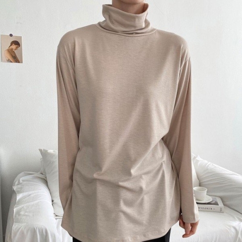 아이우먼 스판기모폴라티셔츠 LDK396M409 빅사이즈