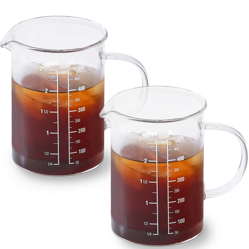 비커 유리 계량컵 500ml