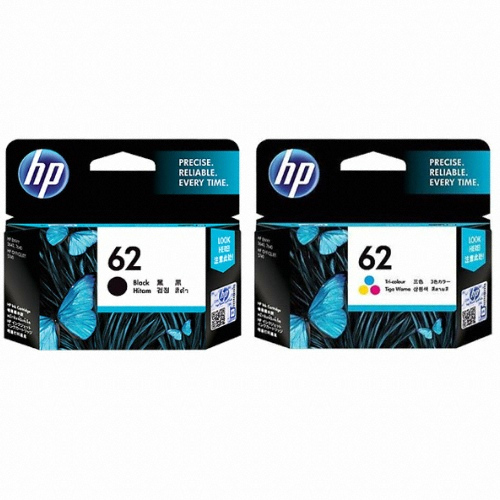 HP 정품 62 (C2P04AA, C2P06AA) 세트