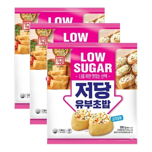 한성기업 저당 유부초밥 280g (3개)_이미지