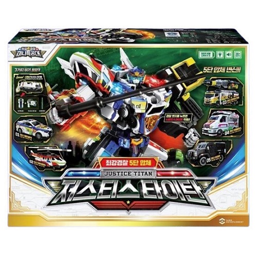 에스에이엠지엔터테인먼트 미니특공대 저스티스 타이탄 (일반)_이미지