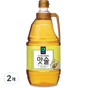 대상 청정원 생강매실 맛술 1.8L 2개