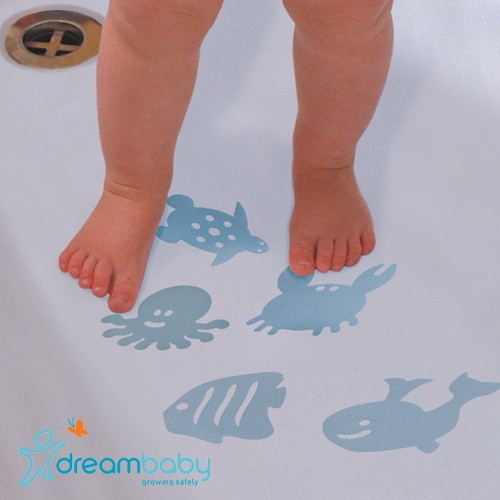 열 위험 알림 욕조 미끄럼방지 스티커