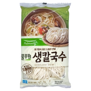 생칼국수 칼국수 1kg 아이스박스무료