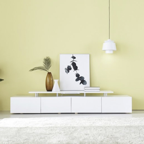 엘린 상단선반 LED 거실장 2200