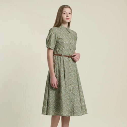 BCBG 비씨비지 페이즐리 프린트 원피스 B6B3O605