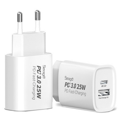 서가 PD PPS 25W 2포트 충전기 SG-PDC2500A (케이블미포함, 1개)