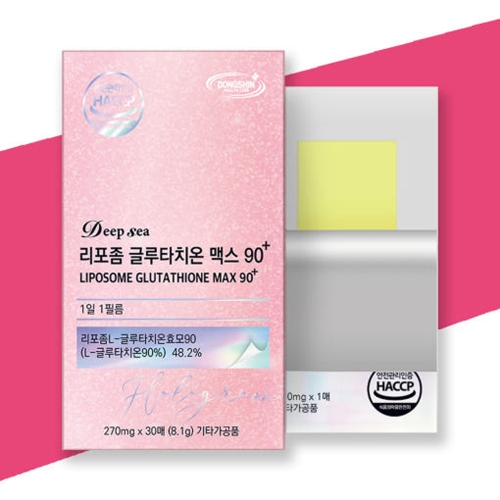  동신헬스케어 딥씨 리포좀 글루타치온 맥스 90 플러스 30매 [1개]