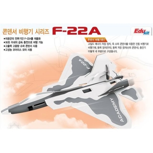 아카데미과학 F-22A 콘덴서 비행기