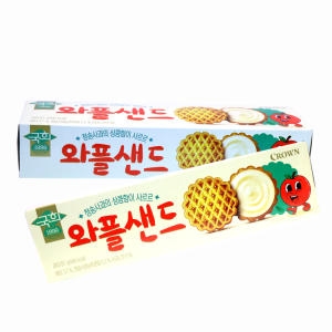 크라운제과 국희 와플샌드 87g (1개)