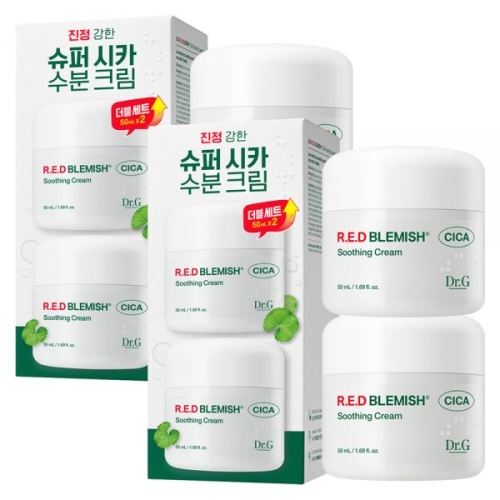 닥터지 레드 블레미쉬 시카 수딩 크림 50ml (4개)_이미지