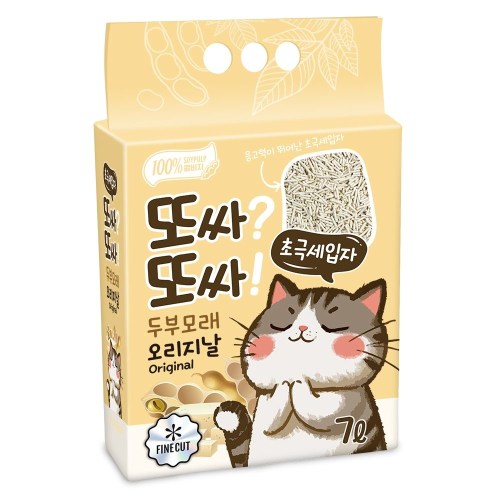 또싸또싸 두부모래 초극세입자 오리지널 2.5kg