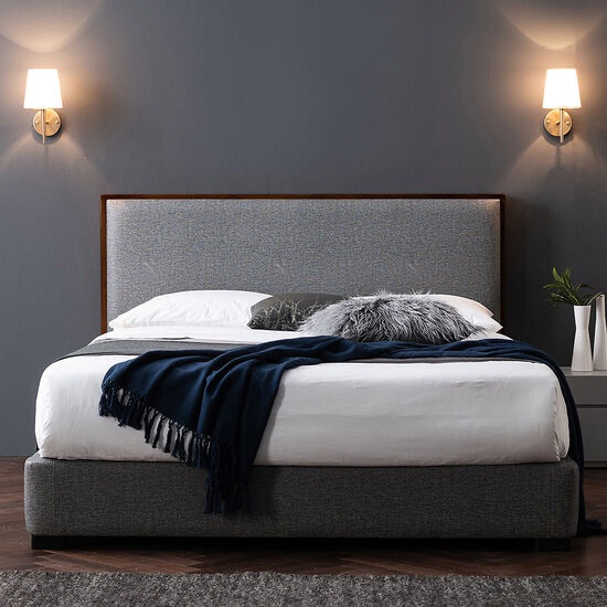 포스트모던 퍼스트 통마루 가죽 침대 K (본넬스프링)