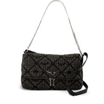 록키 II 퀼팅 미니 숄더백 다크 그레이 148751242