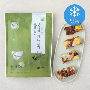 예다손나주공장 창억떡 견과류 가득담긴 모듬찰떡 냉동 500g 1개_이미지