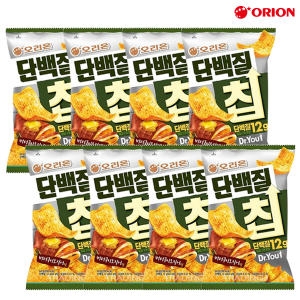 오리온 닥터유 단백질칩 버터구이오징어맛 60g (8개)