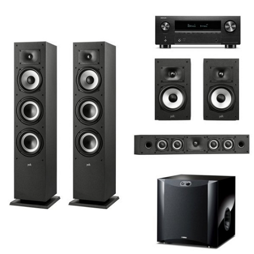 데논 AVC-X3800H + 폴크오디오 XT60 + XT20 + XT35 5.1채널 (NS-SW300)_이미지