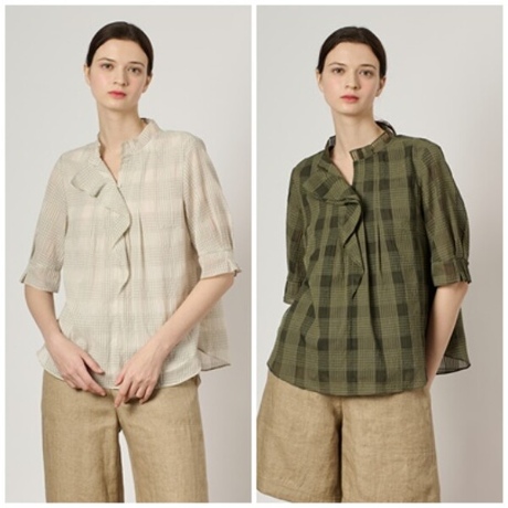 수인터내셔날 BCBG 데니쉬 블라우스 B4M4B422