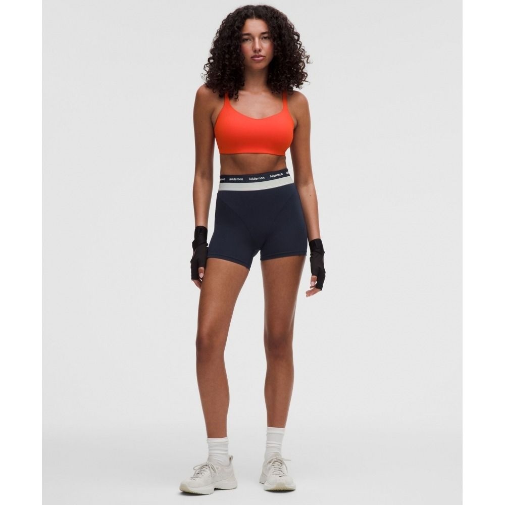 룰루레몬 LULULEMON Everlux 컨투어심 하이라이즈 트레이닝 쇼츠 4inch LW7DSUS-058471 273656_이미지
