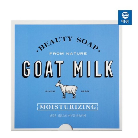 애경 샤워메이트 화이트 산양유 비누 90g (24개)