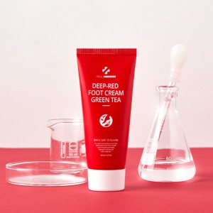 폴메디슨 딥레드 풋크림 녹차향 100ml