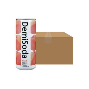 동아오츠카 데미소다 복숭아 250ml 30CAN